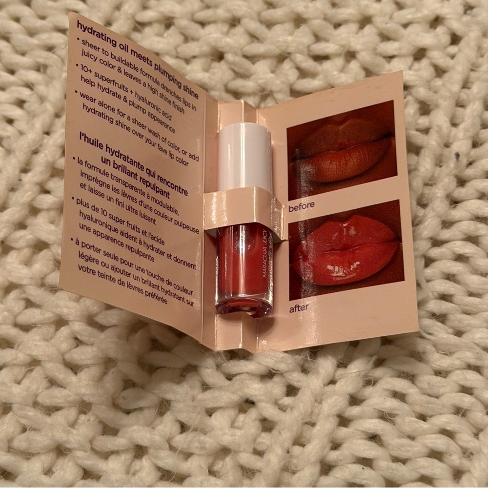 Tarte Maracuja Juicy Plumping Lip Oil Mini - Picture 2 of 3